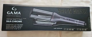 Arricciacapelli GA.MA 3 tubi Silk-Chrome