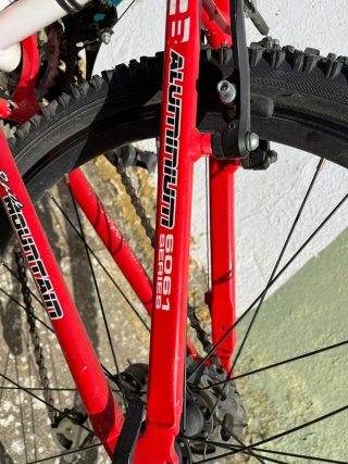 Bicicleta MTB 26 Roja