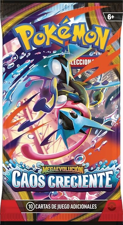 Expositor Pokémon Caos Creciente 18 Sobres Español