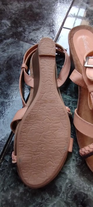 Sandalias Belle&Beauty Marrón y Rosa