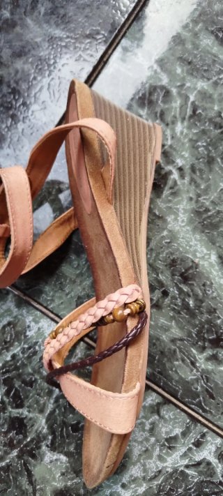 Sandalias Belle&Beauty Marrón y Rosa