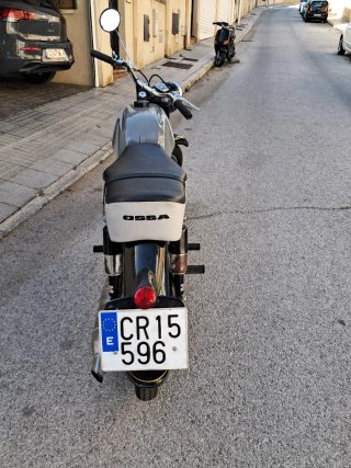 Ossa 160t 1963 Moto Clásica Negra