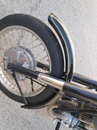 Ossa 160t 1963 Moto Clásica Negra