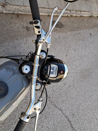 Ossa 160t 1963 Moto Clásica Negra