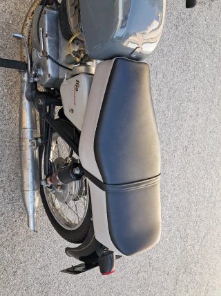 Ossa 160t 1963 Moto Clásica Negra
