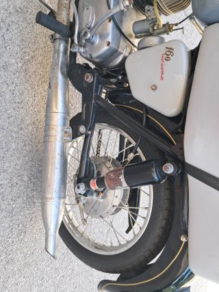 Ossa 160t 1963 Moto Clásica Negra