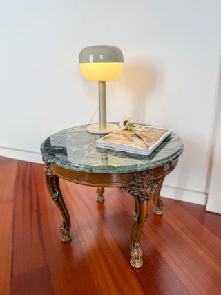 Mesa Antigua Estilo Luis XV Mármol