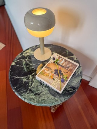 Mesa Antigua Estilo Luis XV Mármol