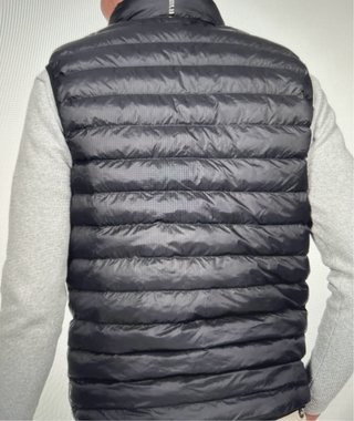 Chaleco Plumas Inesis Decathlon Negro