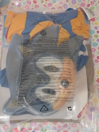 Disfraz Sonic Talla 5-6 (110-116cm) + regalo