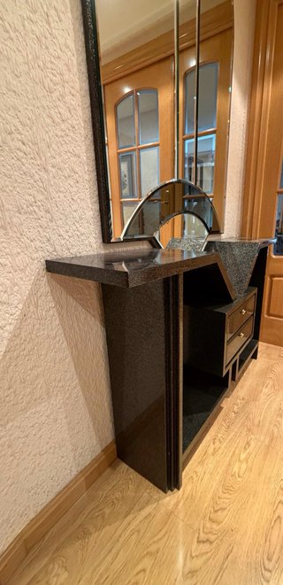 Mueble recibidor con espejo