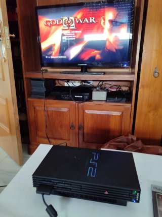 Consola PlayStation 2+memory card