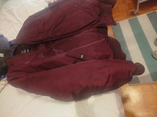 Chaqueta Alpha Industries burdeos Talla L