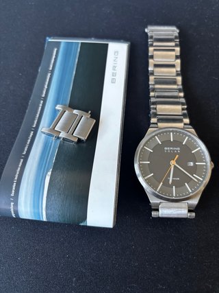 Reloj Bering Solar Titanium Hombre
