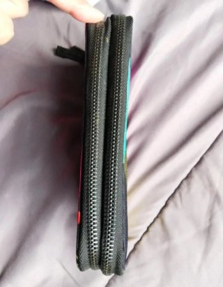 Monedero Ripcurl a cuadros