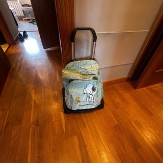 Mochila con ruedas Snoopy