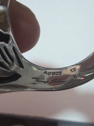 Anillo Thomas Sabo Águila Multicolor y Plateado