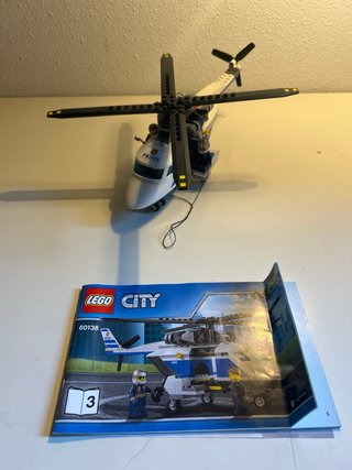 Lego City Elicottero e Auto della Polizia