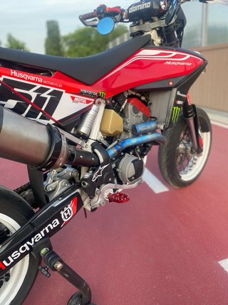 Husqvarna 511 Supermoto Rosso/Bianco smr A2 35kw