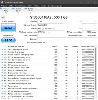 Disco Duro Seagate Barracuda 500 GB SATA II