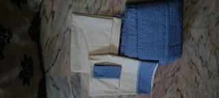 Edredón, Sábana y Almohadón Cuna Azul