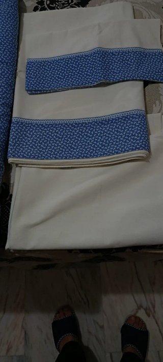 Edredón, Sábana y Almohadón Cuna Azul