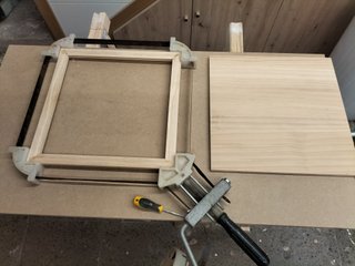 Bandeja para LEGO de madera