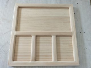 Bandeja para LEGO de madera