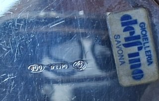Portapillole in Argento 800 punzone 29PO