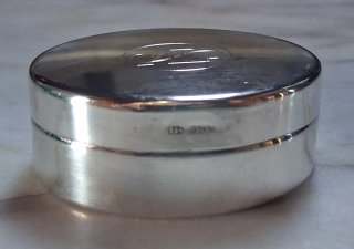 Portapillole in Argento 800 punzone 29PO