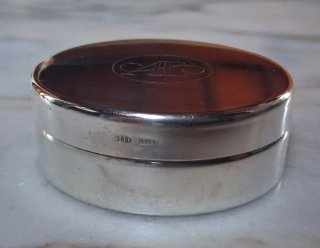 Portapillole in Argento 800 punzone 29PO