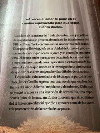 El día que se perdió el amor / The Day Love Was...