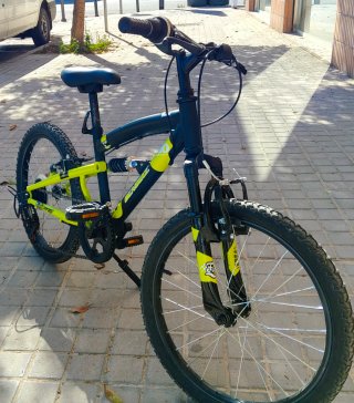 Bicicleta infantil todo terreno de 20 pulgadas