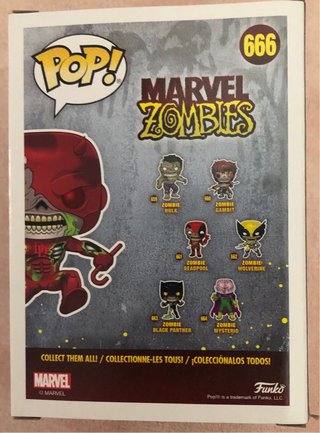 Funko Pop! Marvel Zombies 666 Edición Limitada