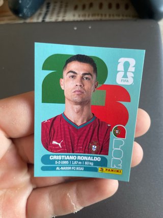 Cromo Cristiano Ronaldo CR7 Mundial 2026