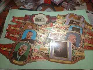 Lote de vitolas de colección
