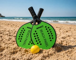 Set Palas Beach Padel Monty + Pelota