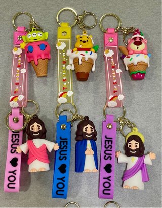 (2) LLAVEROS PREMIUM (Coraline, Los Simpson...)
