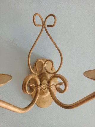 Lámpara de pared barroca