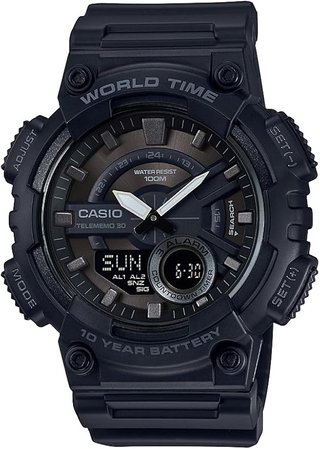 Reloj Casio World Time AEQ-110W-1BVDF