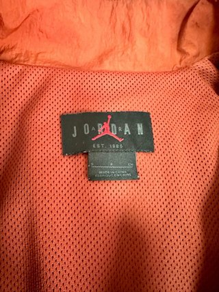 Chaqueta Jordan Talla S Naranja