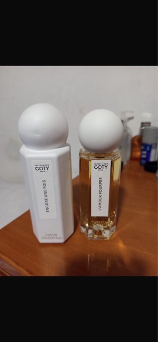 Perfume Coty Encore Une Fois y L'Amour Pourpre