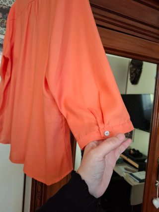 Camicia H&M Arancione Taglia XL