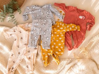 Pijamas bebé 0-3 meses (5 unidades)