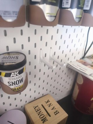 Soportes Ikea blancos