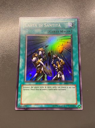 Carta Magia Yu-Gi-Oh! Carta di Santità