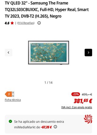 Samsung The Frame 32 Smart TV