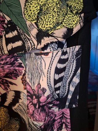 Completo camicia e pantalone fantasia