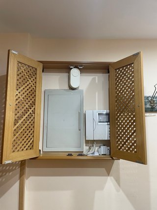 Conjunto Muebles Madera Entrada