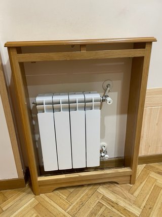 Conjunto Muebles Madera Entrada